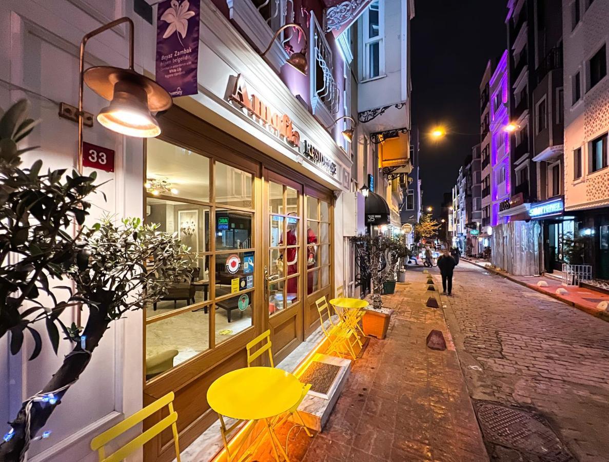 Amofta Hotel Taksim Стамбул Екстер'єр фото